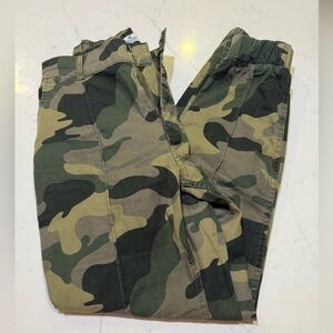 Hollister Green Camo high waist